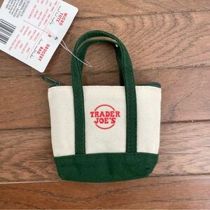 Trader Joe's Micro Canvas Tote Bag